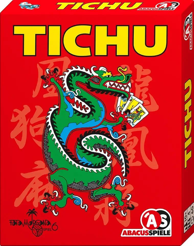 ABACUSSPIELE 08981 - Tichu, Kartenspiel, Red