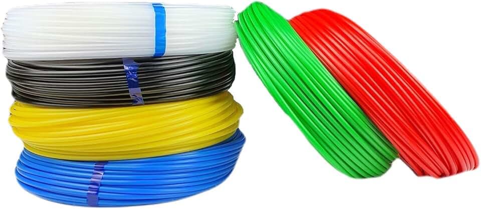 25m Polyethylenschlauch - 10/8mm (Außen-Ø/Innen-Ø) - Druckluft Pneumatikschlauch Wasserschlauch - Farbe: blau