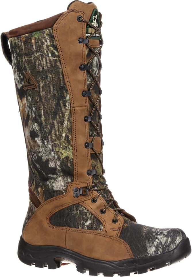 Rocky Men's Rocky Waterproof Snakeproof Hunting Boot Boot, Mossy Oak Breakup, 10.5 W US