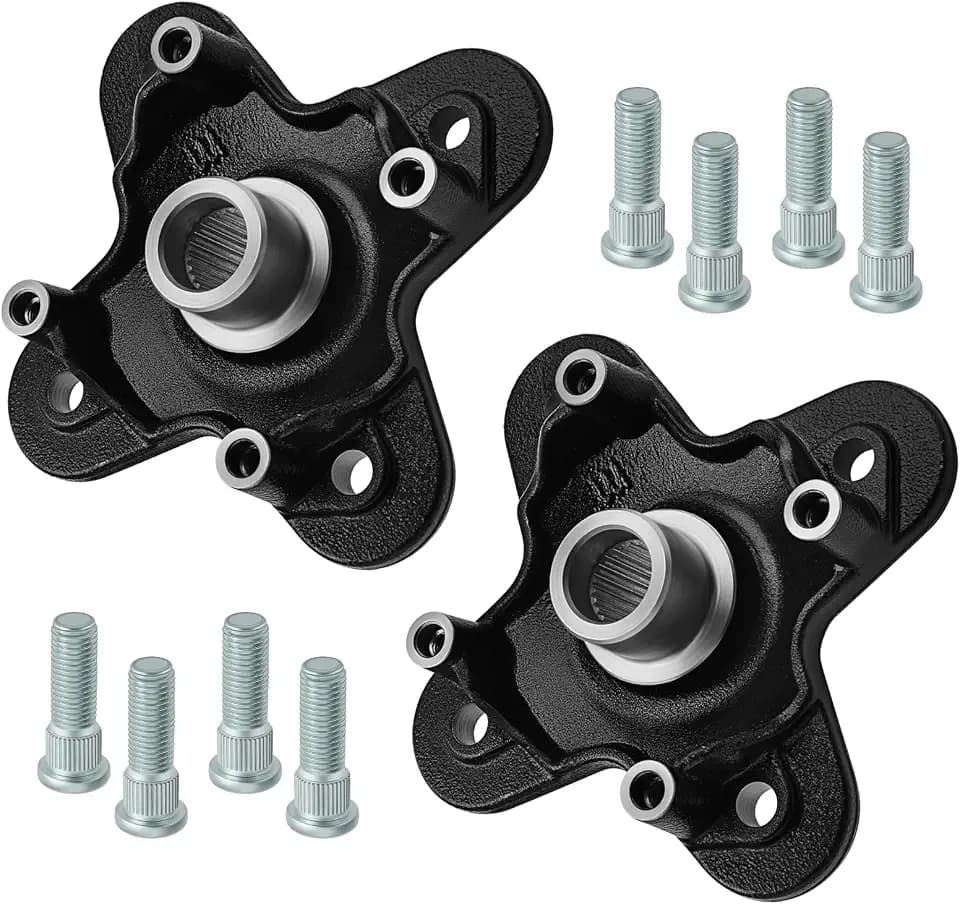 M MATI 2PCS Front/Rear Wheel Hub for Polaris RZR 900 1000 General 1000 2015-2025 Sportsman Scrambler 1000 XP S 2020-2025 5141366-458 5142019-458 5139177-458 5139978-458 5143633-458