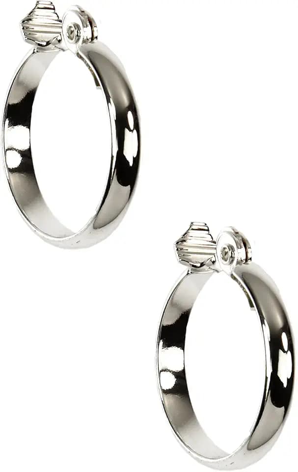 Anne Klein Women's Hoop Earrings, Layered Statement Fashion Jewelry for Everyday and Evening Wear