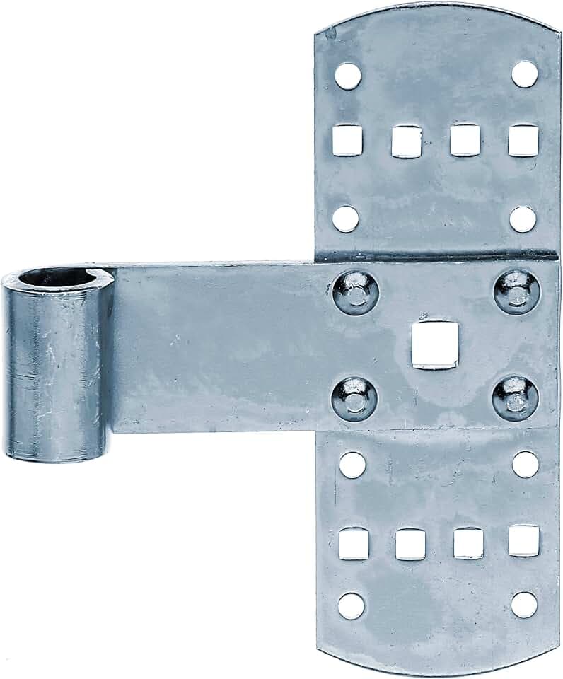 Alberts 823542 Kreuzband | galvanisch blau verzinkt | 140 x 50 mm | 10er Set