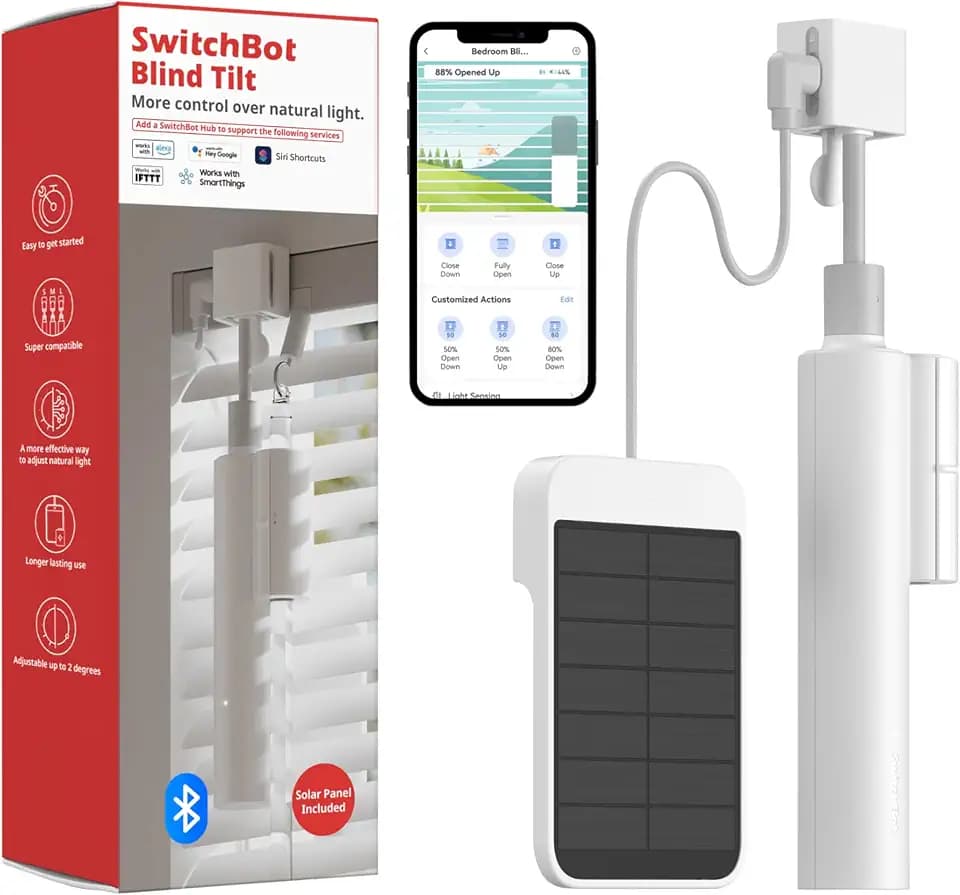 SwitchBot Blind Tilt - Smarte elektrische Jalousiesteuerung