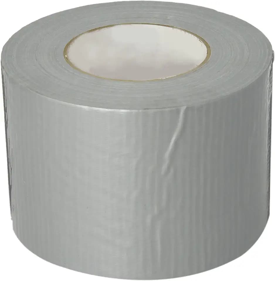 Nashua - 1087197 2280 Polyethylene Coated Cloth Multi-Purpose Duct Tape, 60 yds Length x 4" Width, Silver