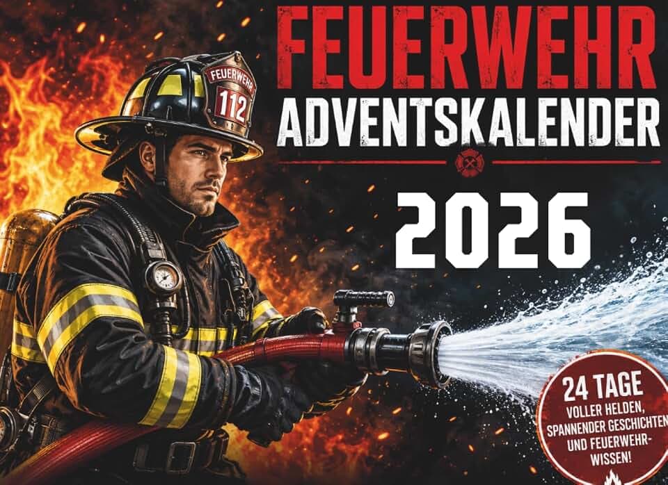 Feuerwehr Adventskalender: Advent mit Blaulicht und Sirenen: Der Feuerwehr-Adventskalender für mutige Helden