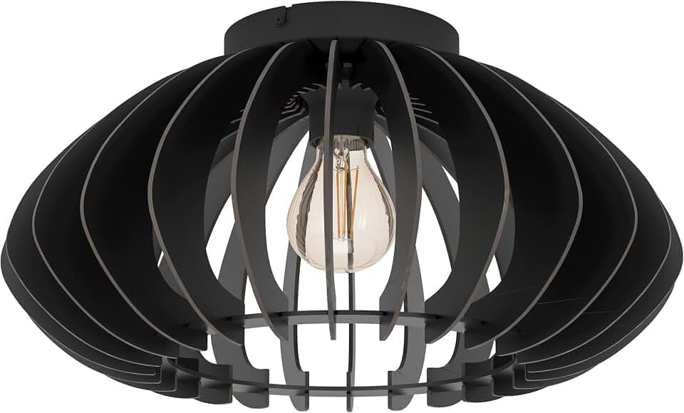 EGLO Deckenlampe Cossano 3, Deckenleuchte Vintage