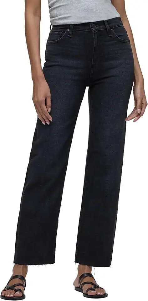 Hudson Women's Remi High-Rise Straight Leg Ankle Jean