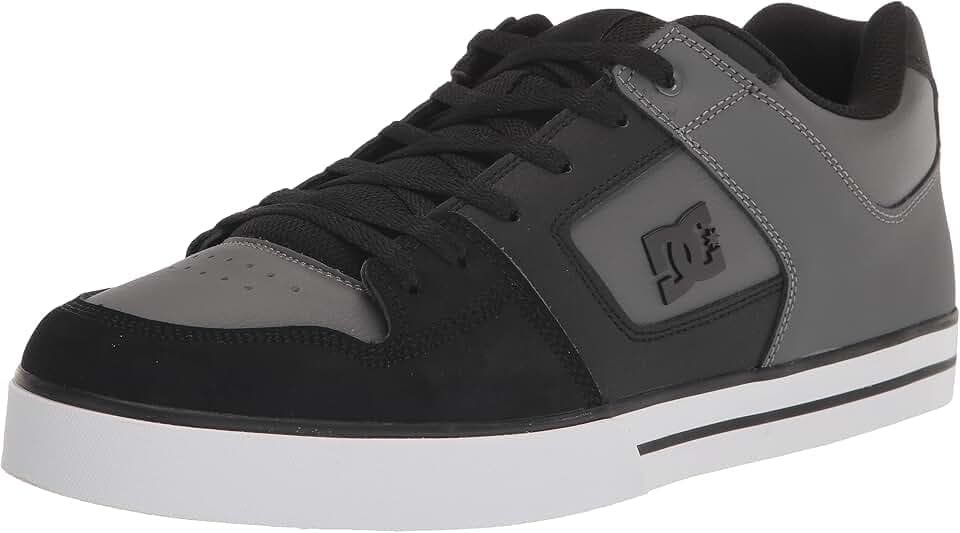 DC Mens Pureskateshoe Skateboarding Shoes