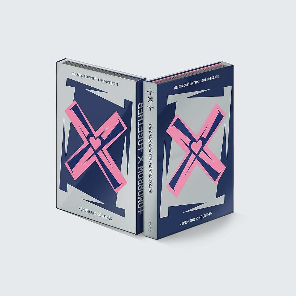 TXT - Tomorrow X Together – The Chaos Chapter: FIGHT OR ESCAPE [Escape Ver.] Album CD + Folded Poster + Bonus (Photo Sticker & Photo Card)