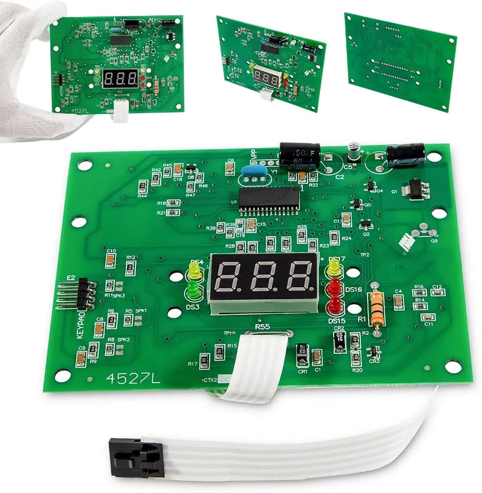 IDXL2DB1930 Display Board Replacement for Hayward Heater IDXL2DB1930 Display Board, Compatible with Hayward Universal H-Series Low Nox Induced Draft Heater Models H350FDP H250IDL2 H350IDL2 H400IDL2
