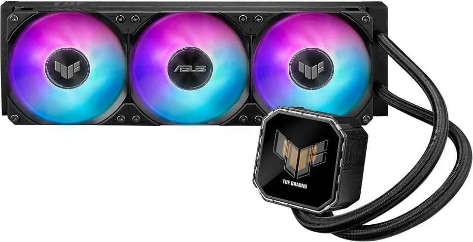 ASUS TUF Gaming LC III ARGB LCD 360mm AMD/Intel Gaming Liquid CPU Cooler