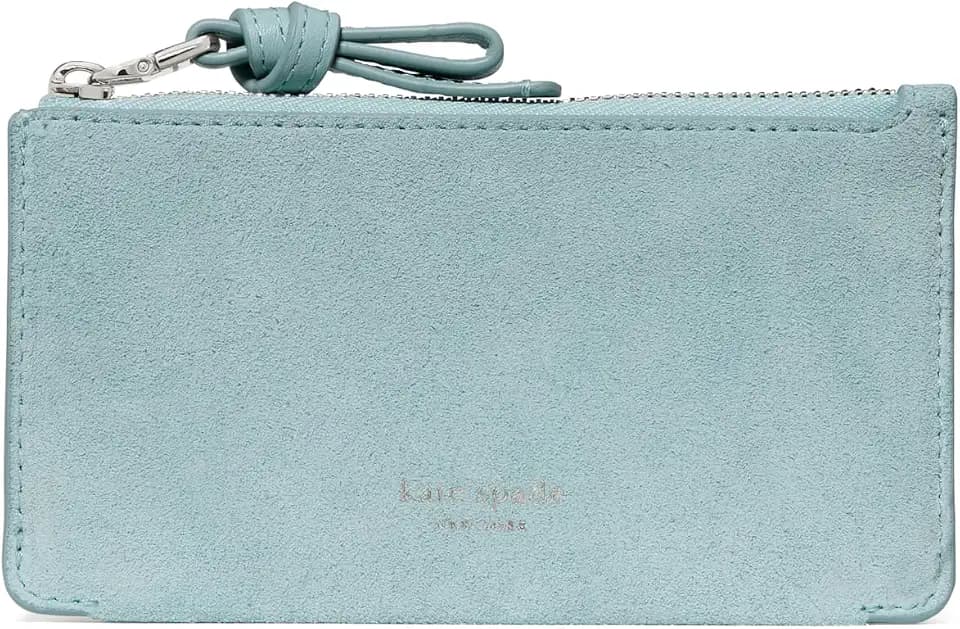 kate spade new york Loop Suede Ew Zip Card Case