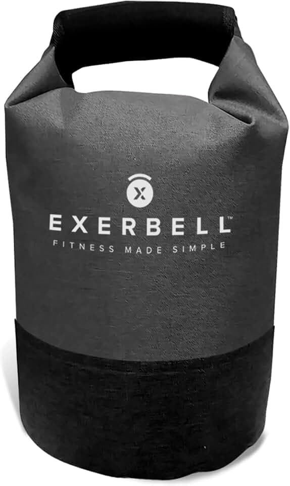 Kettlebell verstellbar 2-14kg – Faltbare Wasser Sandsack Training Tasche – Soft Gewichtssack für Home-Gym Reise HIIT – Auslaufschutz Kettelball mit Skala – Funktionelles Fitness Equipment