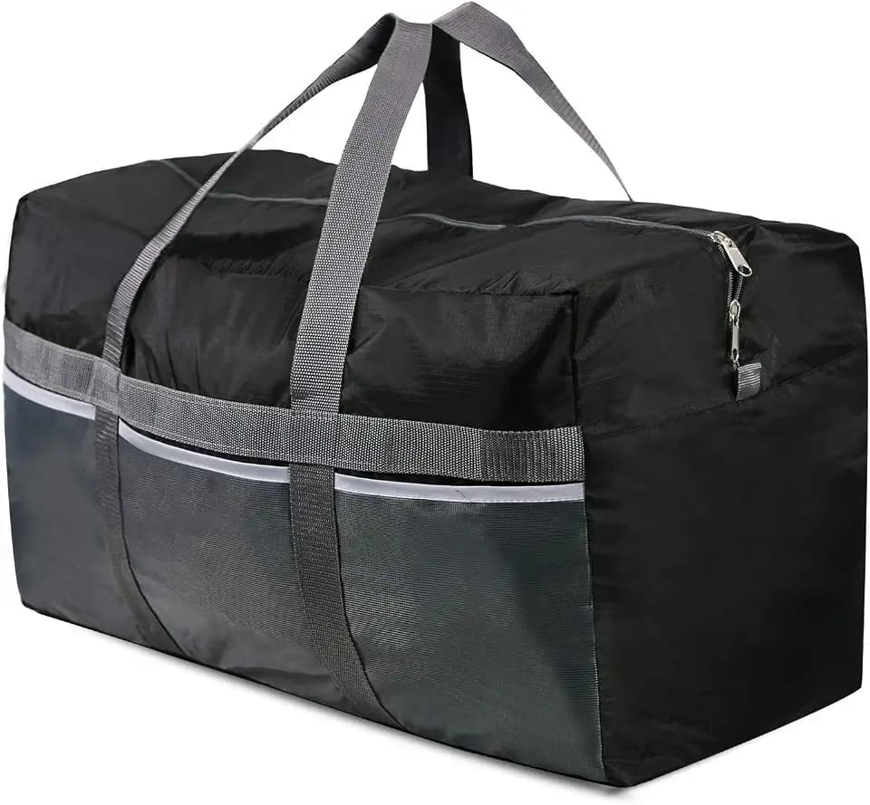 REDCAMP Foldable Travel Bag, Large Sports Bag, 75L/96L/100L, Lightweight Waterproof Tote Bag