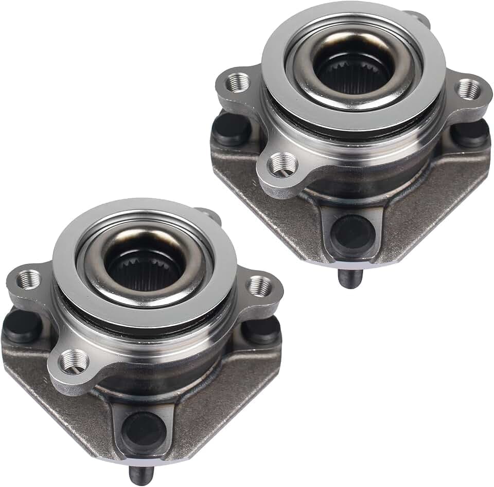 PAROD 513297 Set of 2 Front Wheel Hub & Bearing Assembly Fit for Nissan Sentra 2007 2008 2009 2010 2011 2012 2.0L; ABS Models