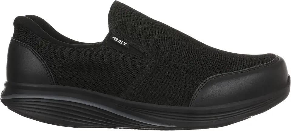 MBT SF-Modena De-Slip On 4E Herrenschuhwerk und Damenschuhwerk. Design mit Druckumverteilungs-Technologie und Sohle mit Drehachse für aktive Bewegung.