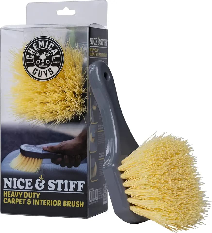 Chemical Guys, Nice & Stiff Heavy Duty Carpet & Interior Detailing Brush