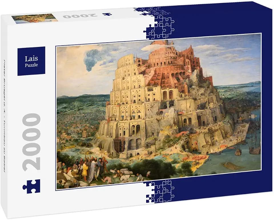 Lais Puzzle Pieter Bruegel d. Ä. - Turmbau zu Babel 2000 Teile