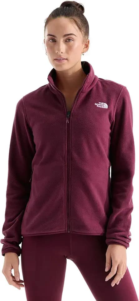 THE NORTH FACE Women's Glacier Fleece Jacket (Standard & Plus Size) | Zip Hand Pockets & Stretch on Collar, Cuffs & Hem