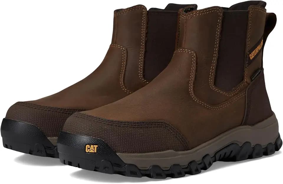 CAT Unisex Adult Threshold Rebound Chelsea Waterproof Steel Toe