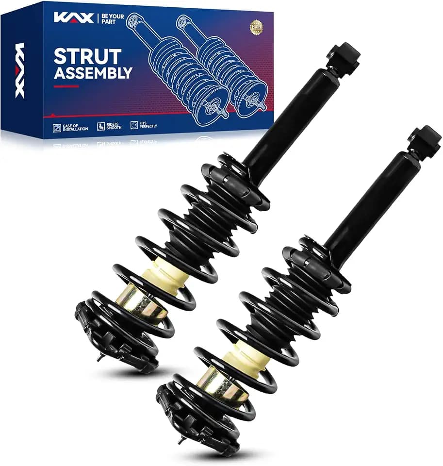 KAX 2PCS Rear Complete Struts Assemly with Coil Spring Fit for Nissan
