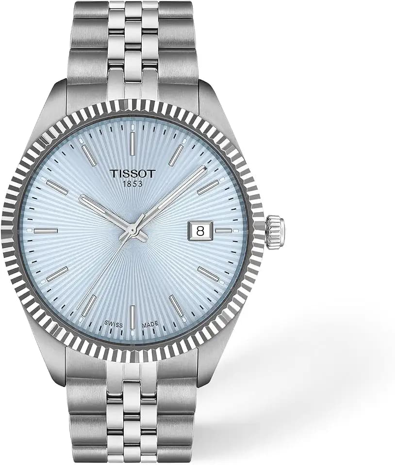 Tissot Ballade, Swiss Quartz, 40mm, Ice Blue Dial, Men’s Watch