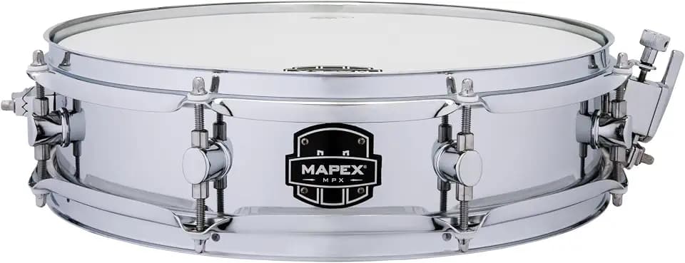 Mapex MPX Steel Piccolo Snare Drum - 3.5 x 14-inch - Polished
