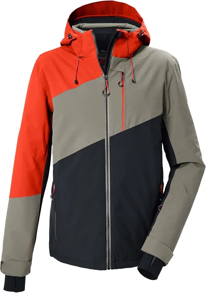 killtec Herren Skijacke mit Schneefang KSW 89 MN SKI JCKT