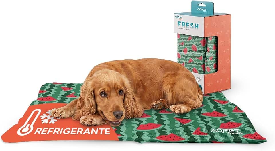 AQPET AqpetFriends Kühlmatte für Hunde, Katzen, Haustiere, 90 x 50 cm, Modell Fruit