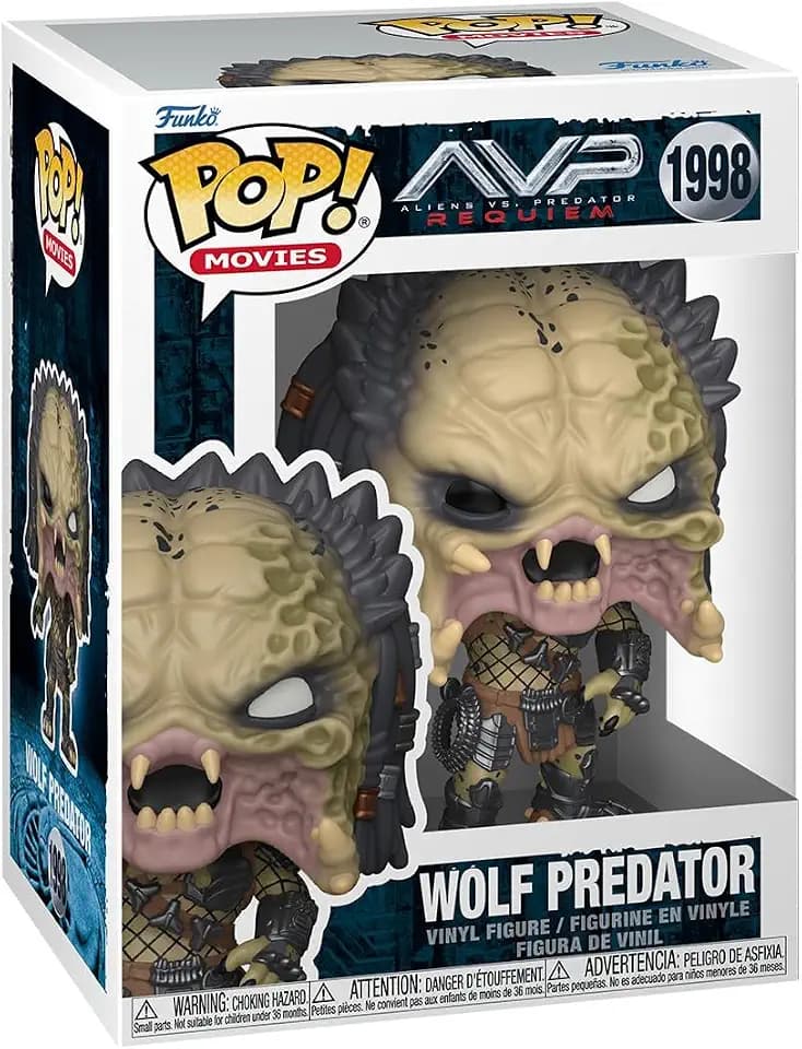 Funko POP! Aliens vs Predator Requiem - Wolf Predator (1 in 6 Chase Chance)