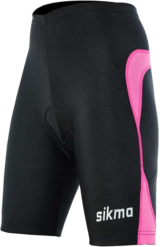 Biker-Shorts für Damen, gepolsterte Radhose, hohe Taille, Reiten, ladeis, kurze gepolsterte Unterseite, weibliche Radhose