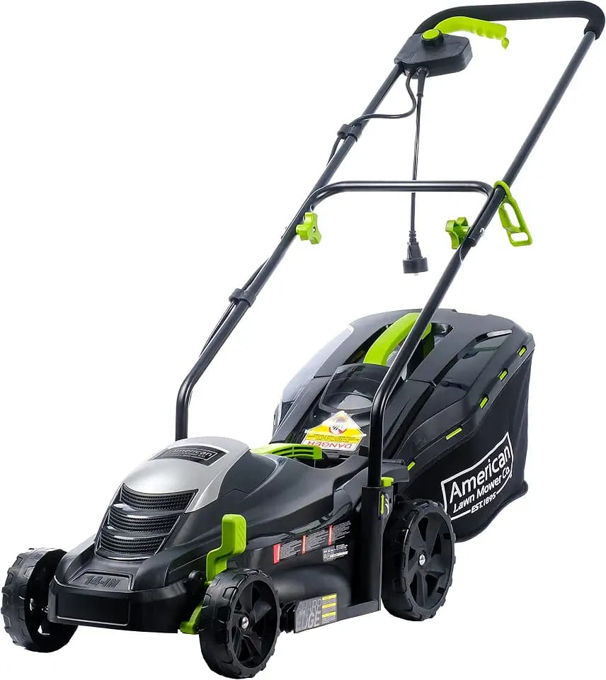 American Lawn Mower 50514 14" 11-Amp Corded Electric Lawn Mower
