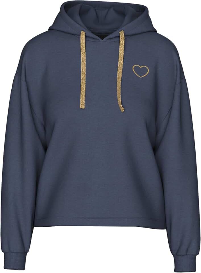 Pieces Damen Pcchilli Ls Heart Hoodie Noos Bc Pcchilli Ls Heart Hoodie Noos Bc (1er Pack)