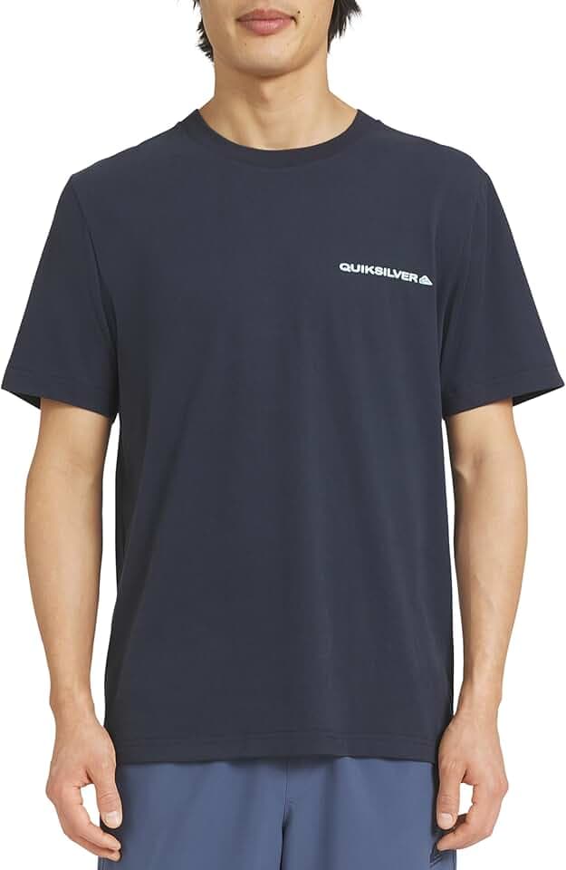 Quiksilver Men's Regular Fit Premium Soft Cotton Tee Short Sleeve T-Shirt