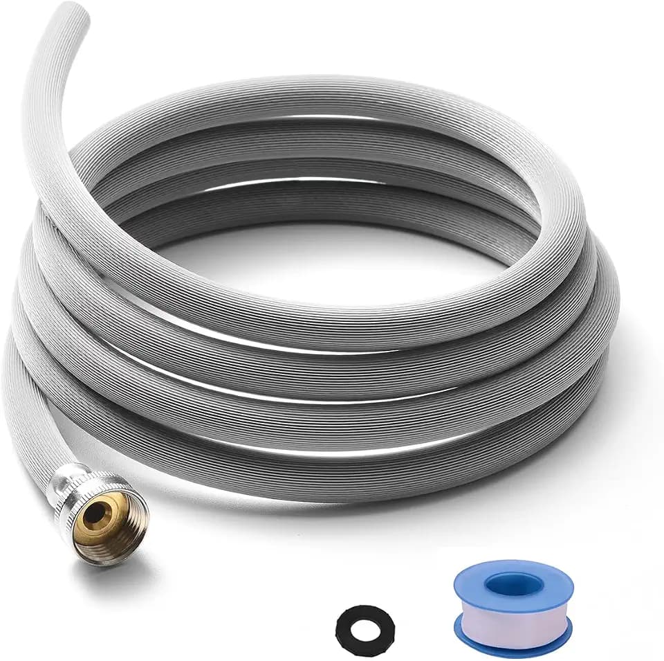 Dehumidifier Hose for Drainage 3/4" FHT, Premium Brass Connectors (11FT)
