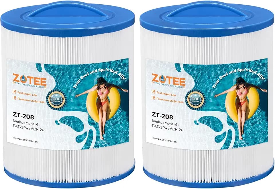 ZOTEE 6CH-26 Spa Filter Cartridge Replacement for Unicel 2 Packs