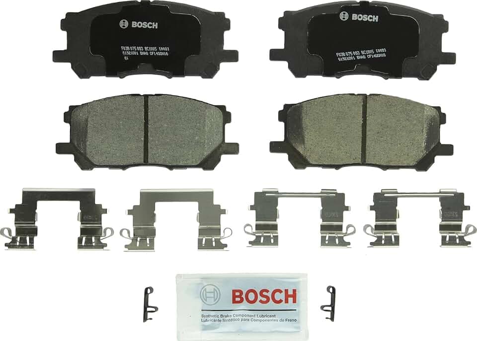 BOSCH BC1005 QuietCast Premium Ceramic Disc Brake Pad Set - Front