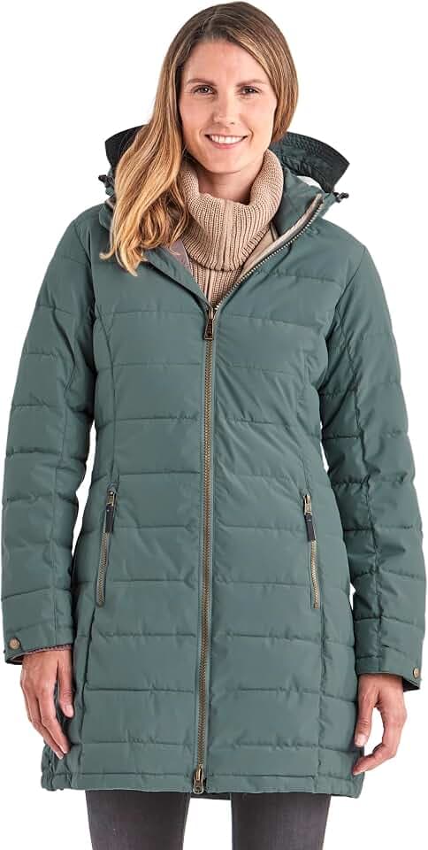 Killtec Damen Gw 13 Wmn Qltd Prk Funktionsparka/Steppparka mit abzippbarer Kapuze