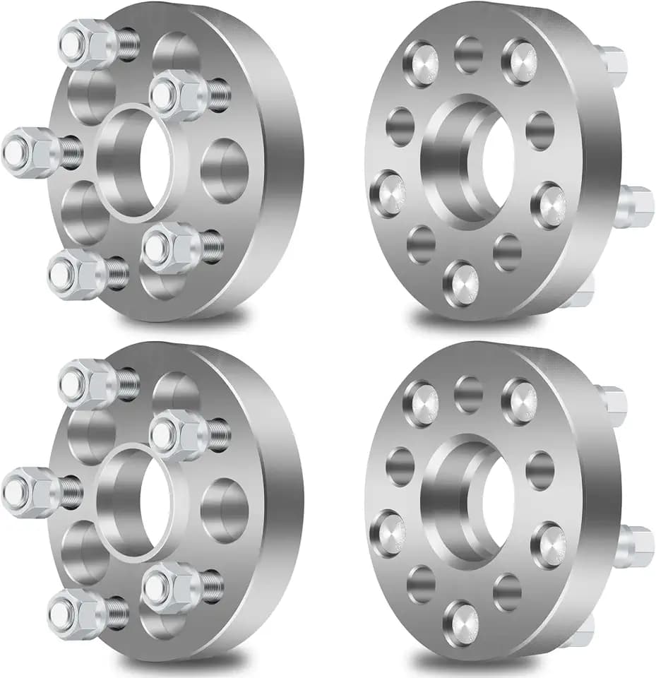ECCPP 4PCS 5x100 to 5x114.3 Wheel Spacers Adapters Hubcentric 5x100 to 5x4.5 1inch 5 lug Fits for 1990-2014 for Subaru Legacy| 2000-2014 for Subaru Outback| 2016-2023 for Subaru Crosstrek