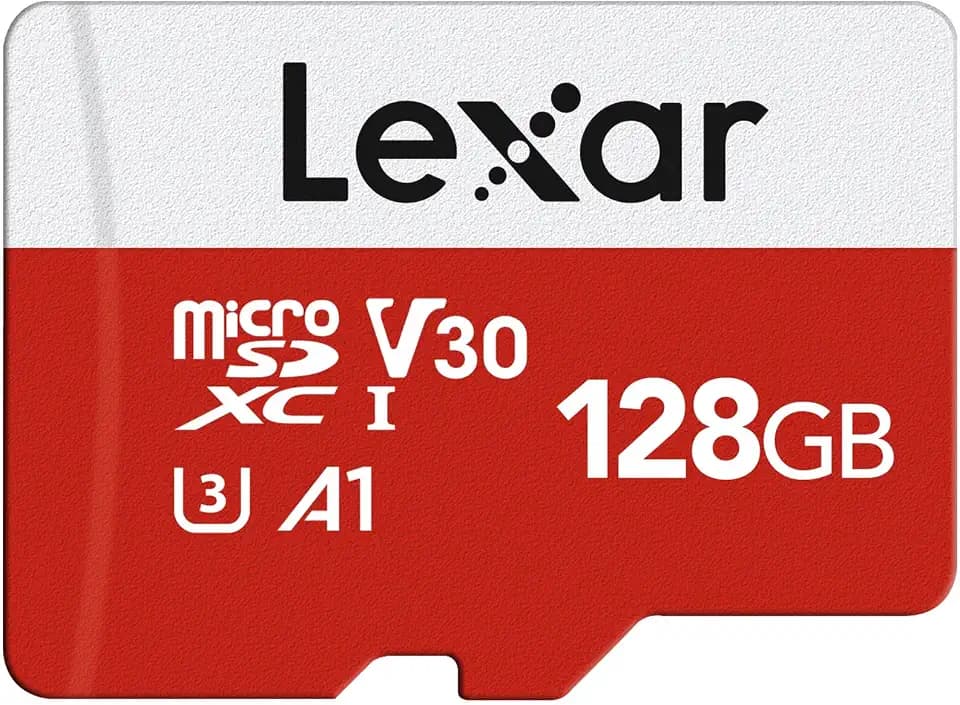 Lexar Micro SD Karte 128GB Mit Adapter, Bis Zu 100MB/s
