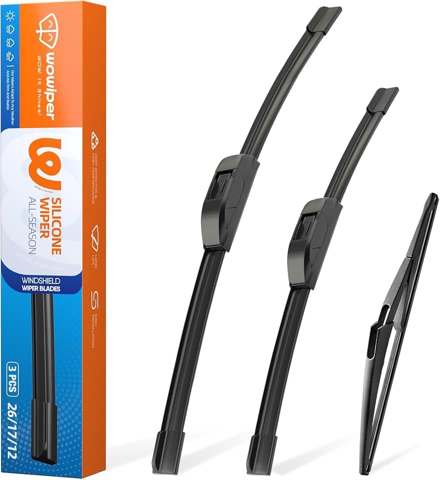 Silicone Windshield Wipers Fits Nissan Rogue Pathfinder 2013-2023