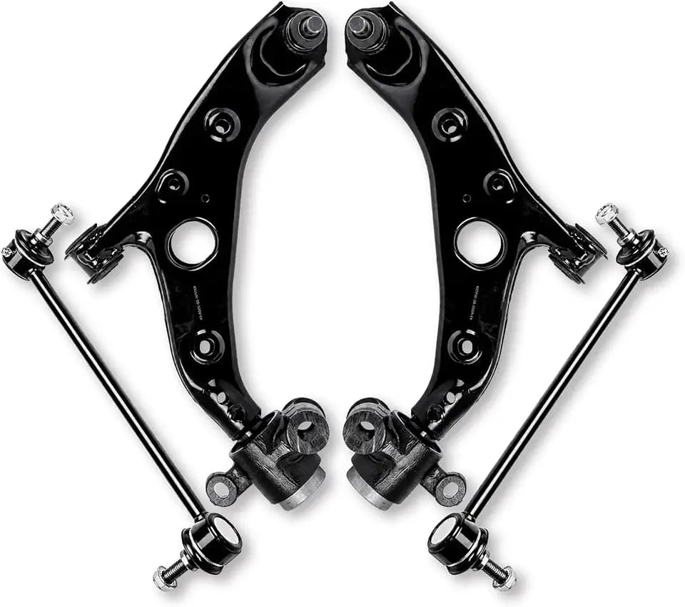 4Pcs Front Lower Control Arm with Ball Joint Suspension Kit Fit for Mazda CX-5 2017 2018 2019 2020 2021 2022 2023 520051, 520052, K80296 X2