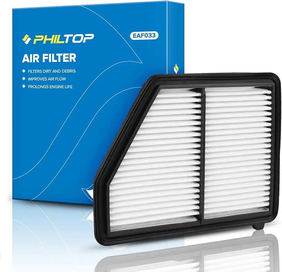 PHILTOP CA12051 Engine Air Filter for Honda Civic, HR-V, Rigid Panel