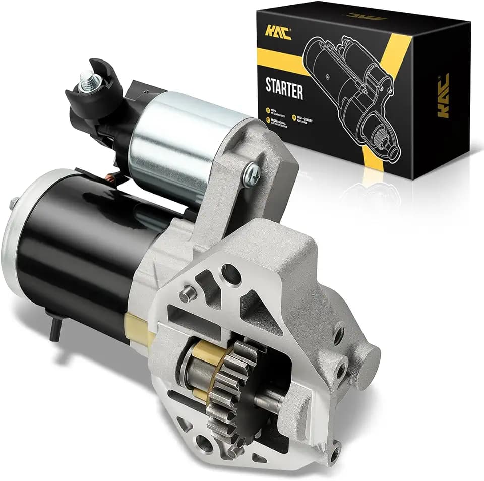 KAC 19008N Starter 1.6KW Compatible with Odyssey 2007-2010, Starter Motor