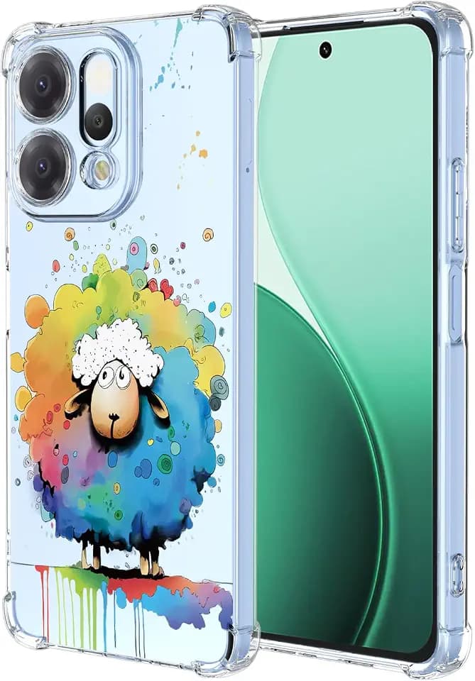 XINYEXIN Transparente Hülle für Oppo Reno 14 Pro 5G