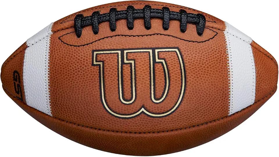 WILSON GST Leather Game Footballs - Multiple Sizes + Syles