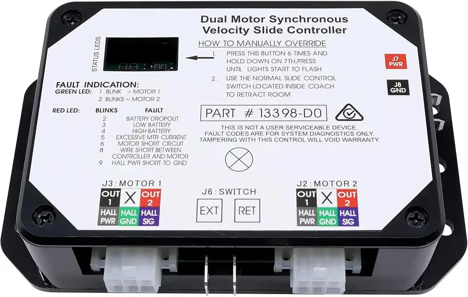 HiSport Upgraded 13398-DO Dual Synchronous Velocity Slide Controller
