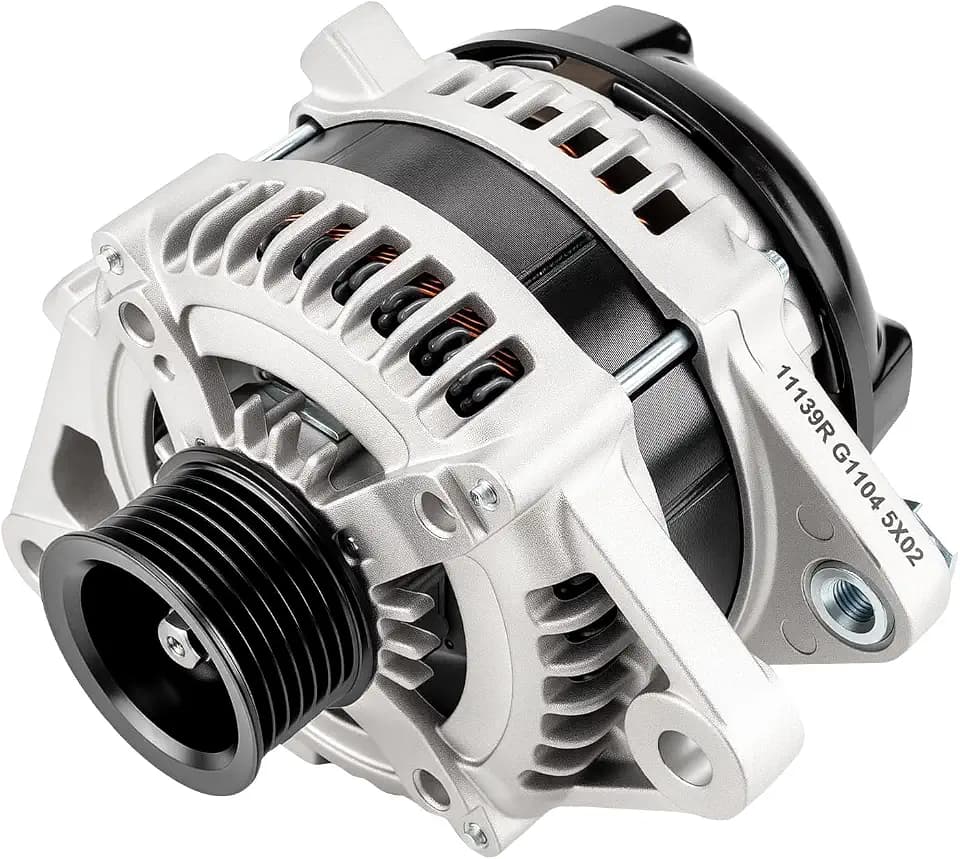 PHILTOP 11139R New Alternator Compatible with 2005-2015 Toyota Tacoma, 2003-2009 4Runner, 130Amp High Output Replace 11139R 11139