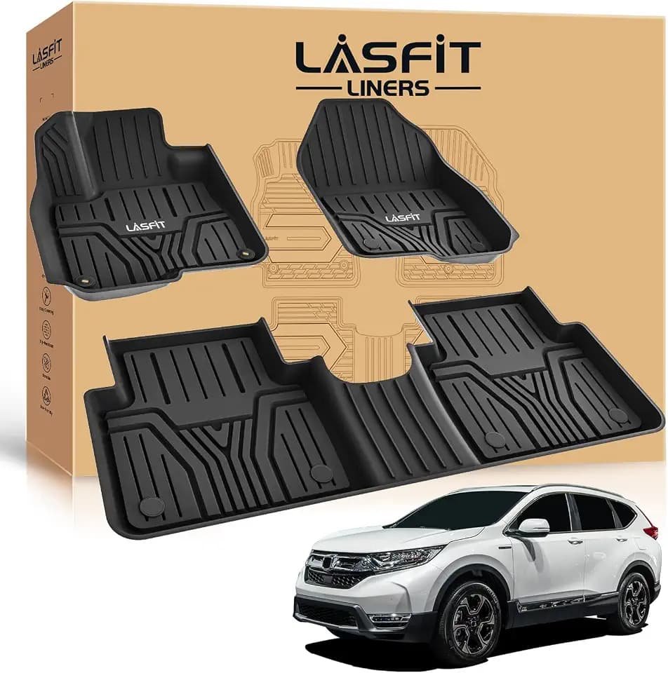 LASFIT Floor Mats for Honda CR-V CRV 2017-2022 (Gasoline & Hybrid)