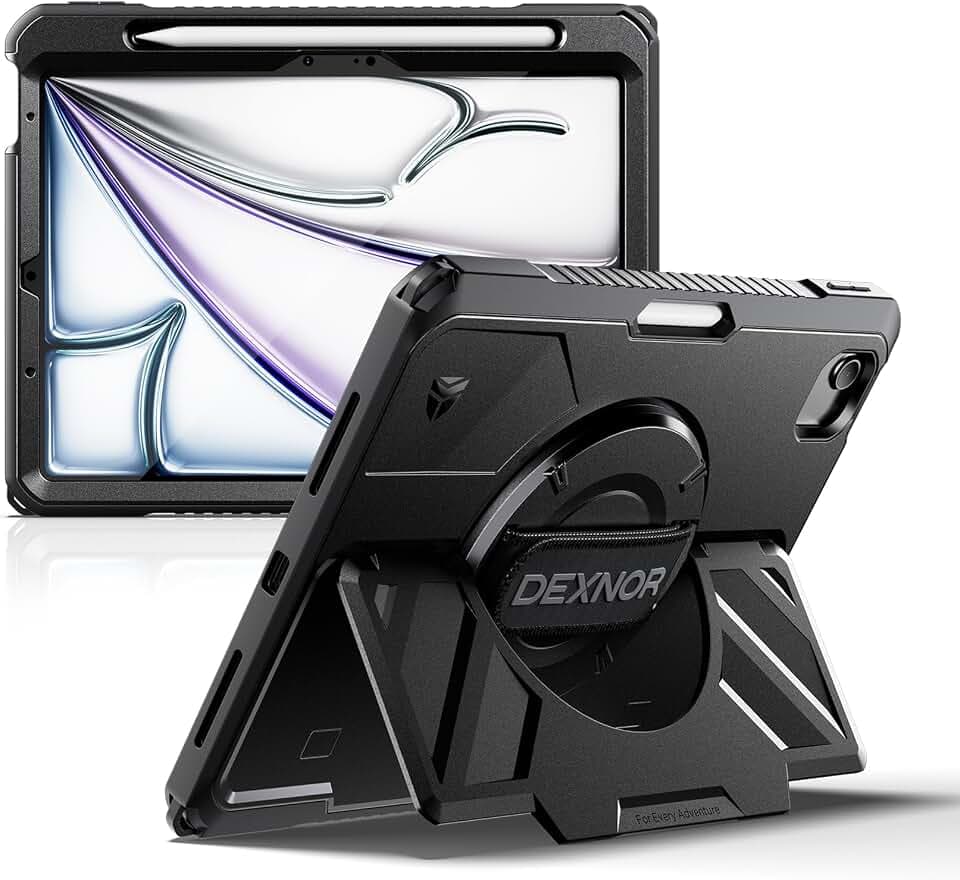 Dexnor Case for iPad Air 11 inch M4/M3/M2 & iPad Air 5th/4th Gen 10.9 inch